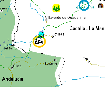 Mapa zona